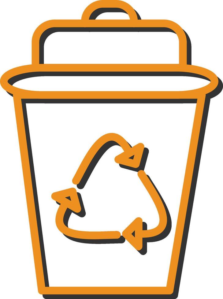 Recycle Bin Vector Icon