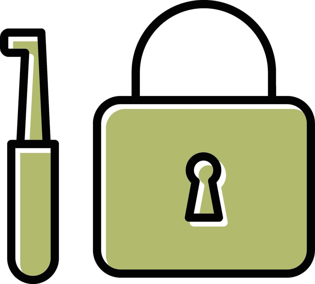 Lockpick Vector Icon