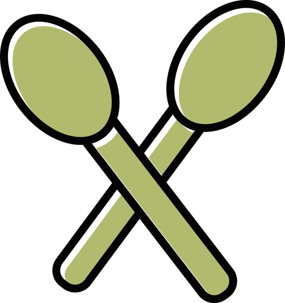 Spoons Vector Icon