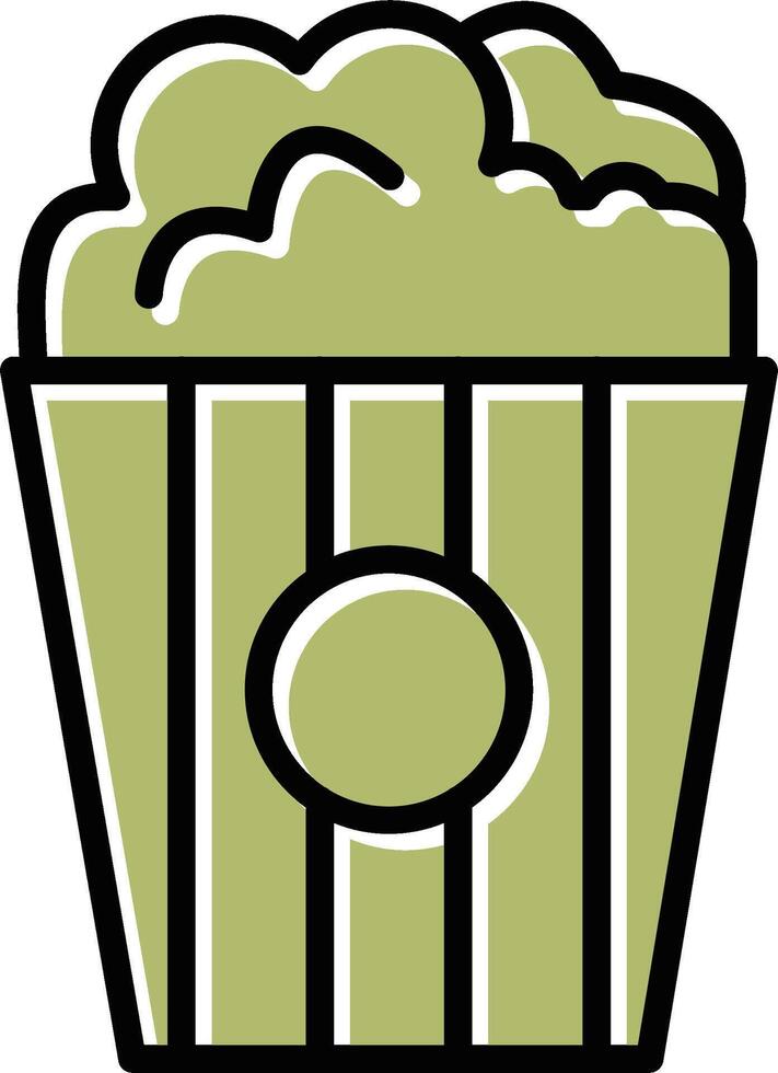 Popcorn Vector Icon