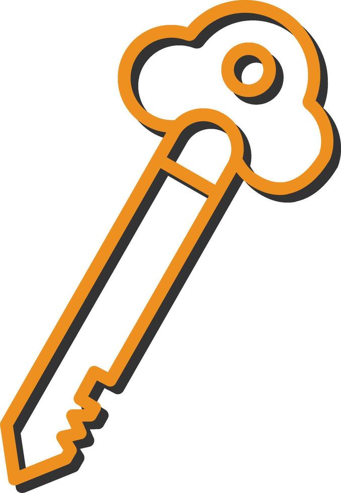 Key II Vector Icon