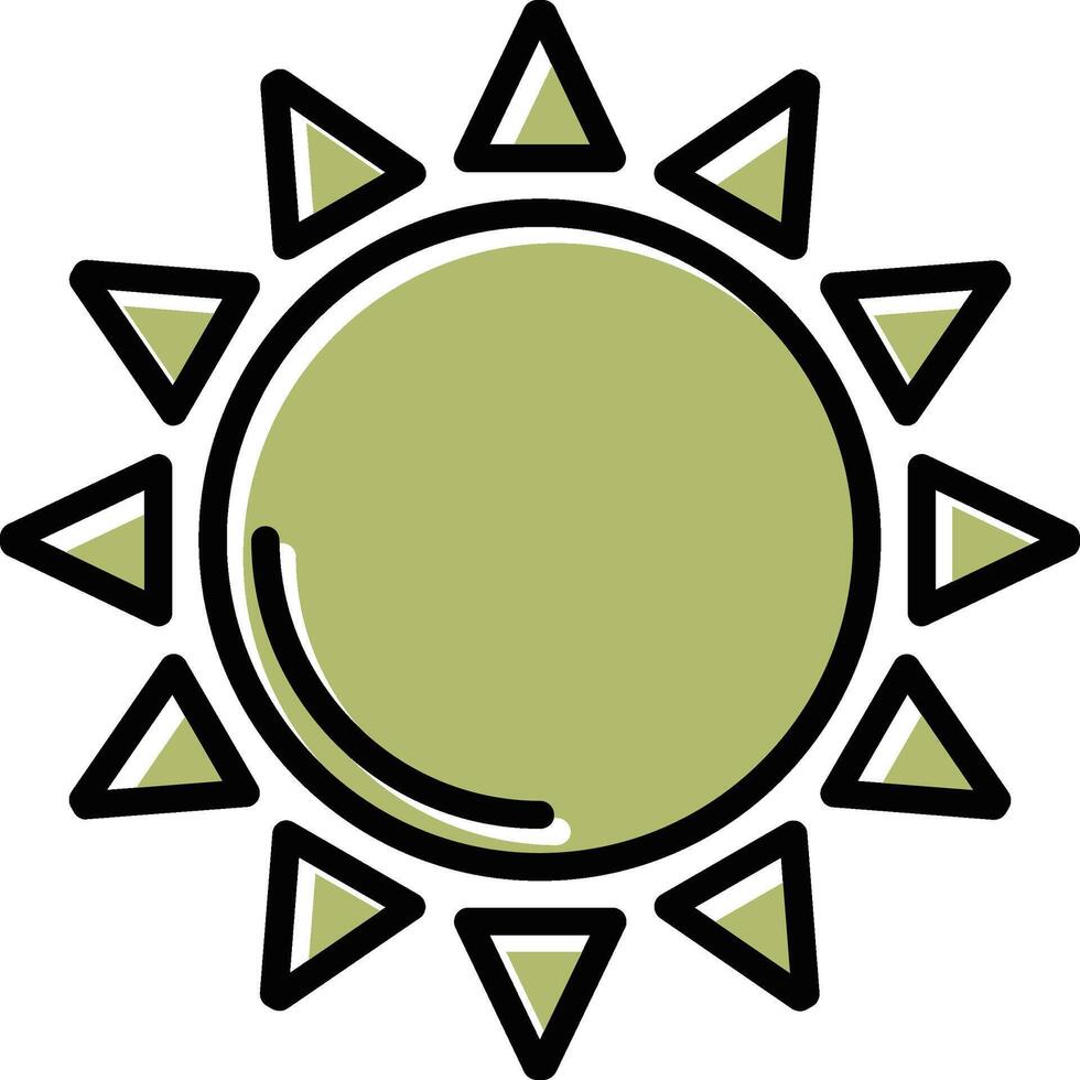 Sun Vector Icon