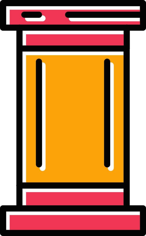 Pillar Vector Icon