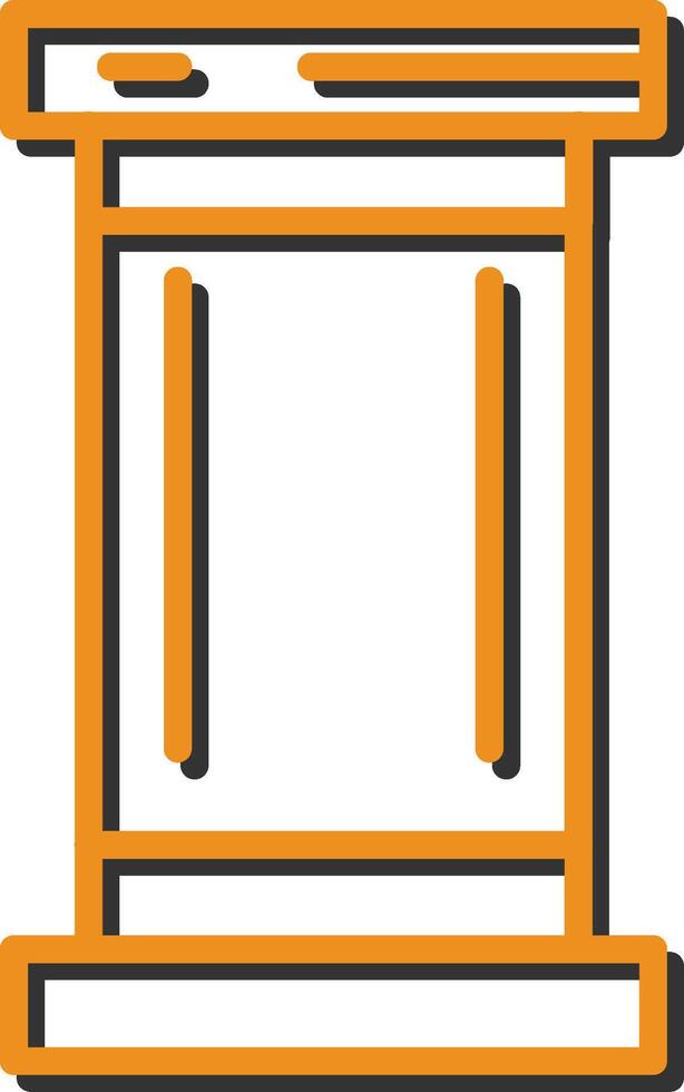 Pillar Vector Icon