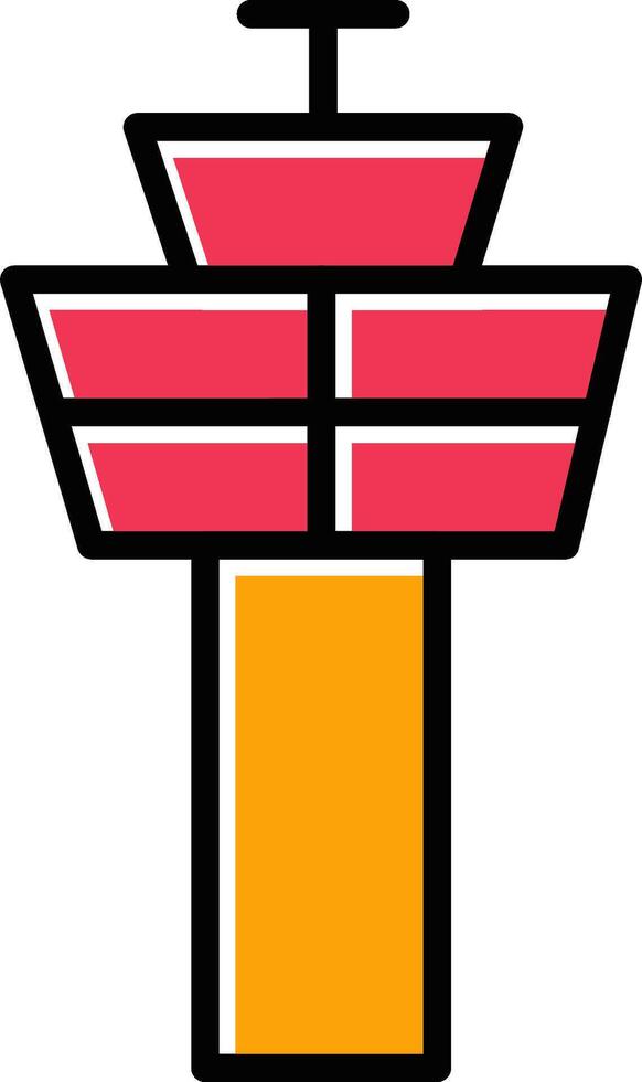 Control Tower Vector Icon