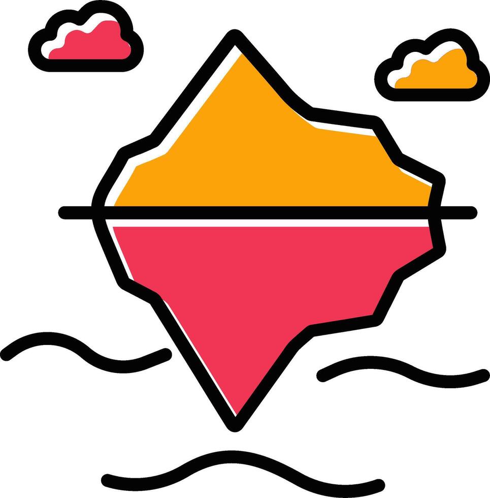 Iceberg Vector Icon