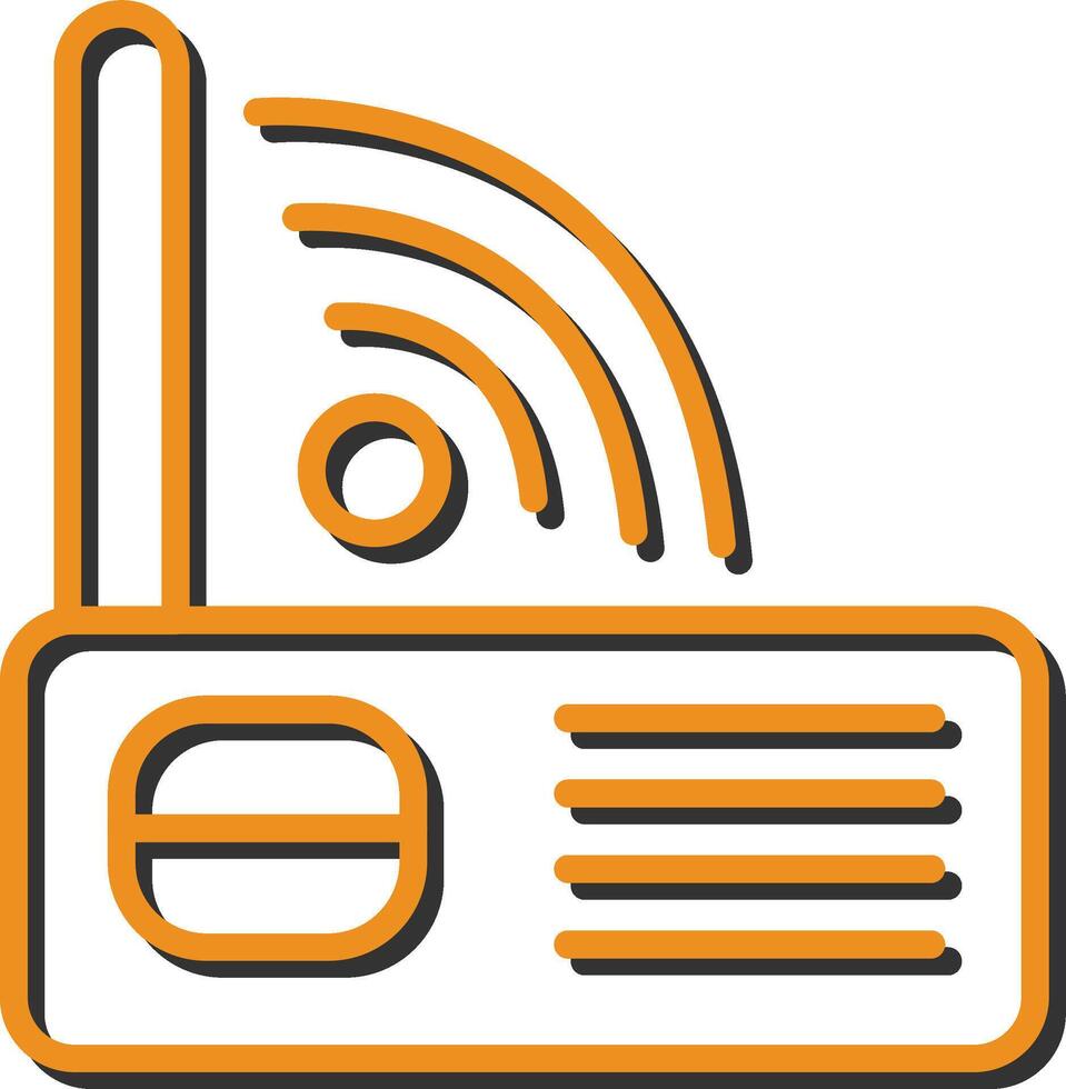 Modem Wifi Vector Icon