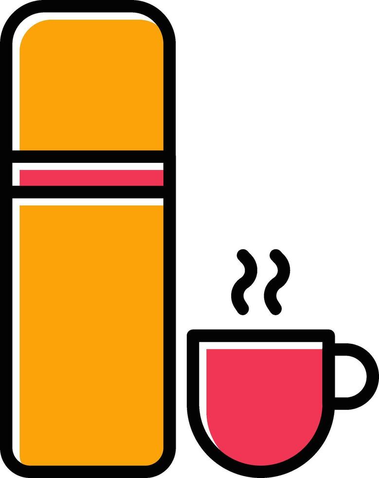 Thermos Vector Icon
