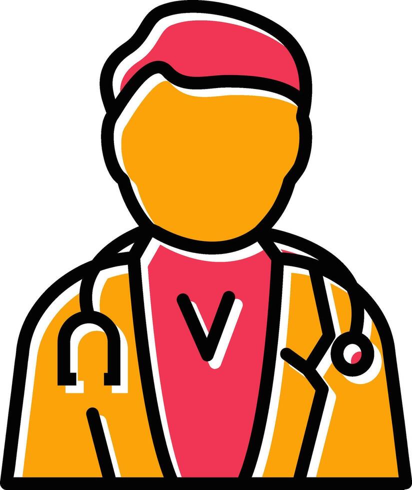 Male Doctor Vector Icon