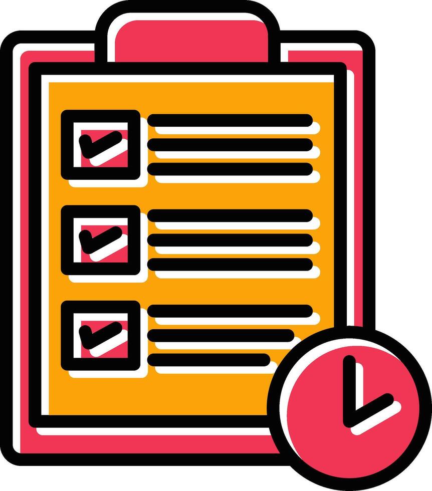 Content Planning Vector Icon