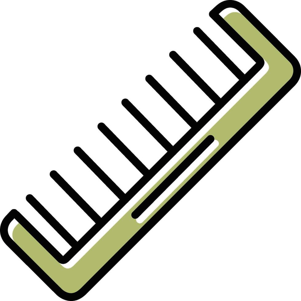 Comb Vector Icon