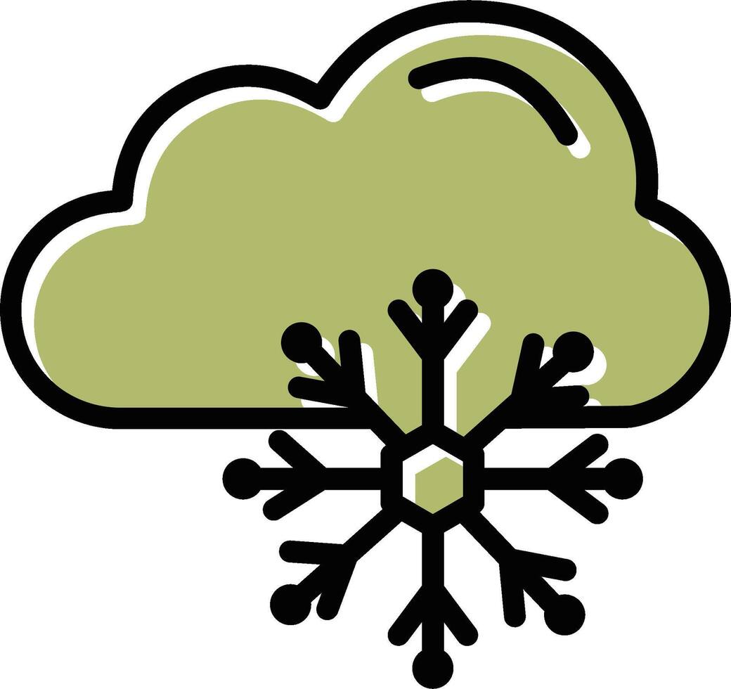 Snowy Vector Icon