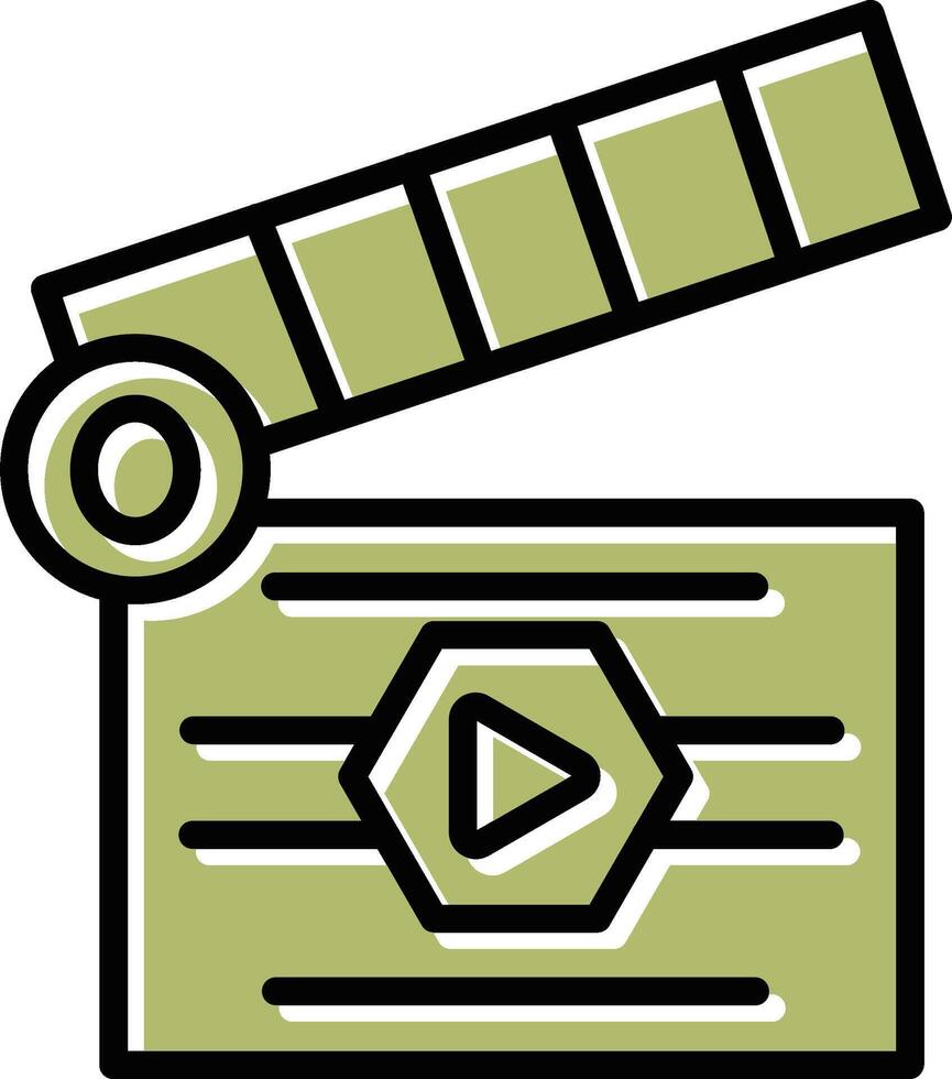 Clapper Vector Icon