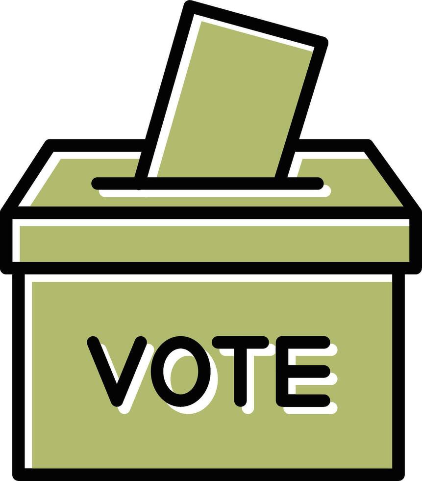 Ballot Vector Icon