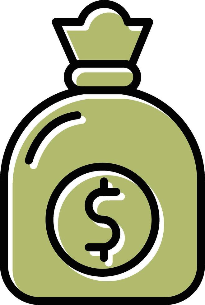 Money Bag Vector Icon