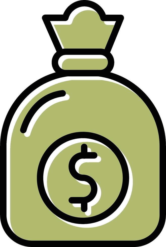 Money Bag Vector Icon