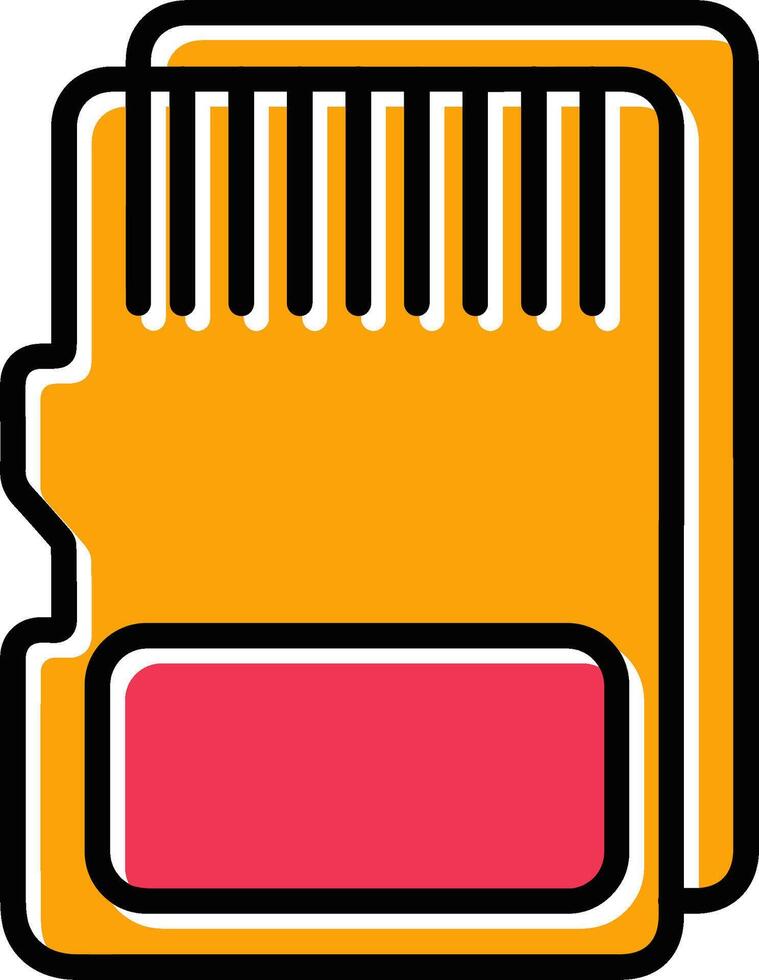 SD Card Vector Icon