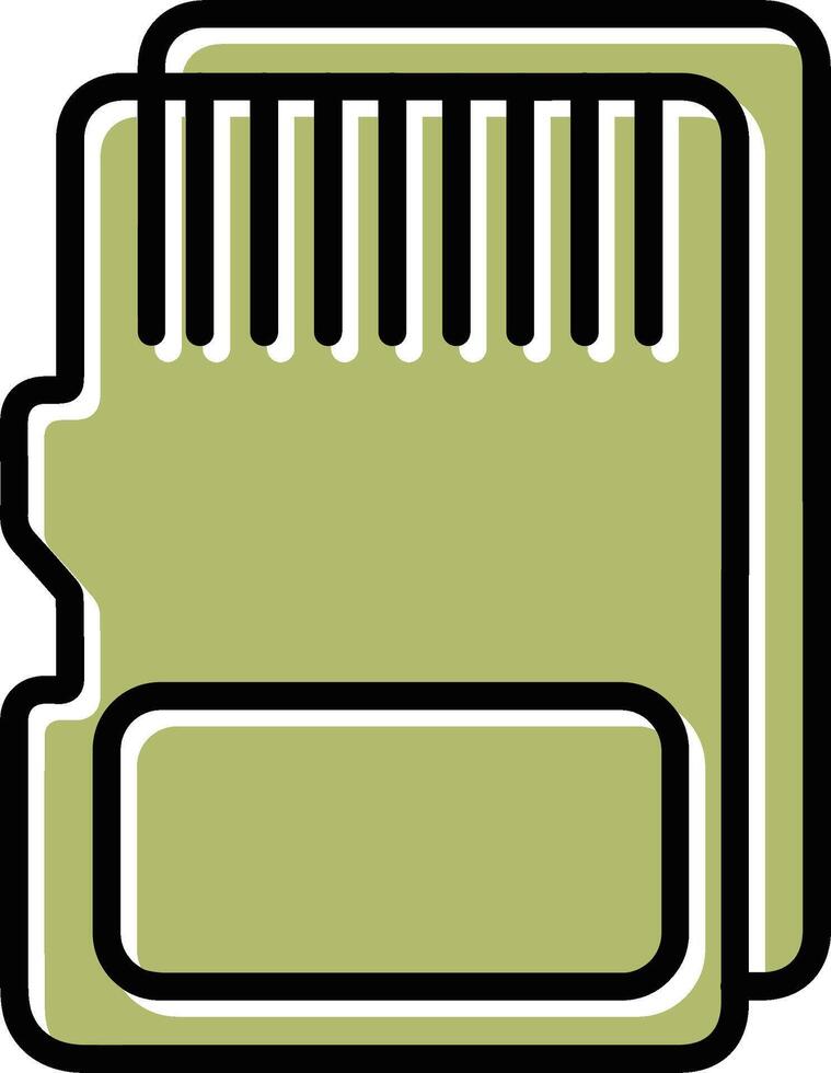 SD Card Vector Icon
