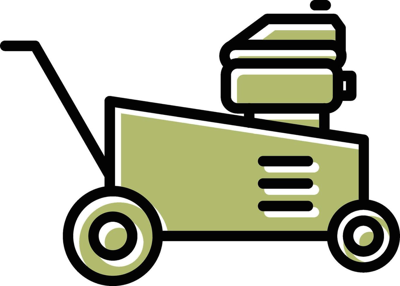 Lawn Mower Vector Icon