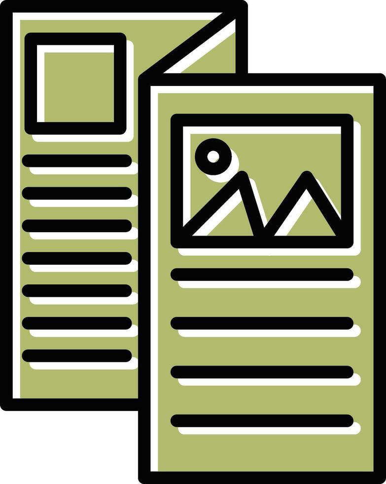 Brochure Vector Icon