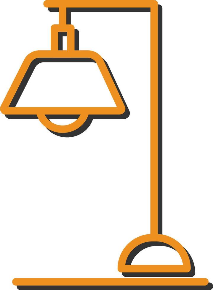 Lamps Stand Vector Icon