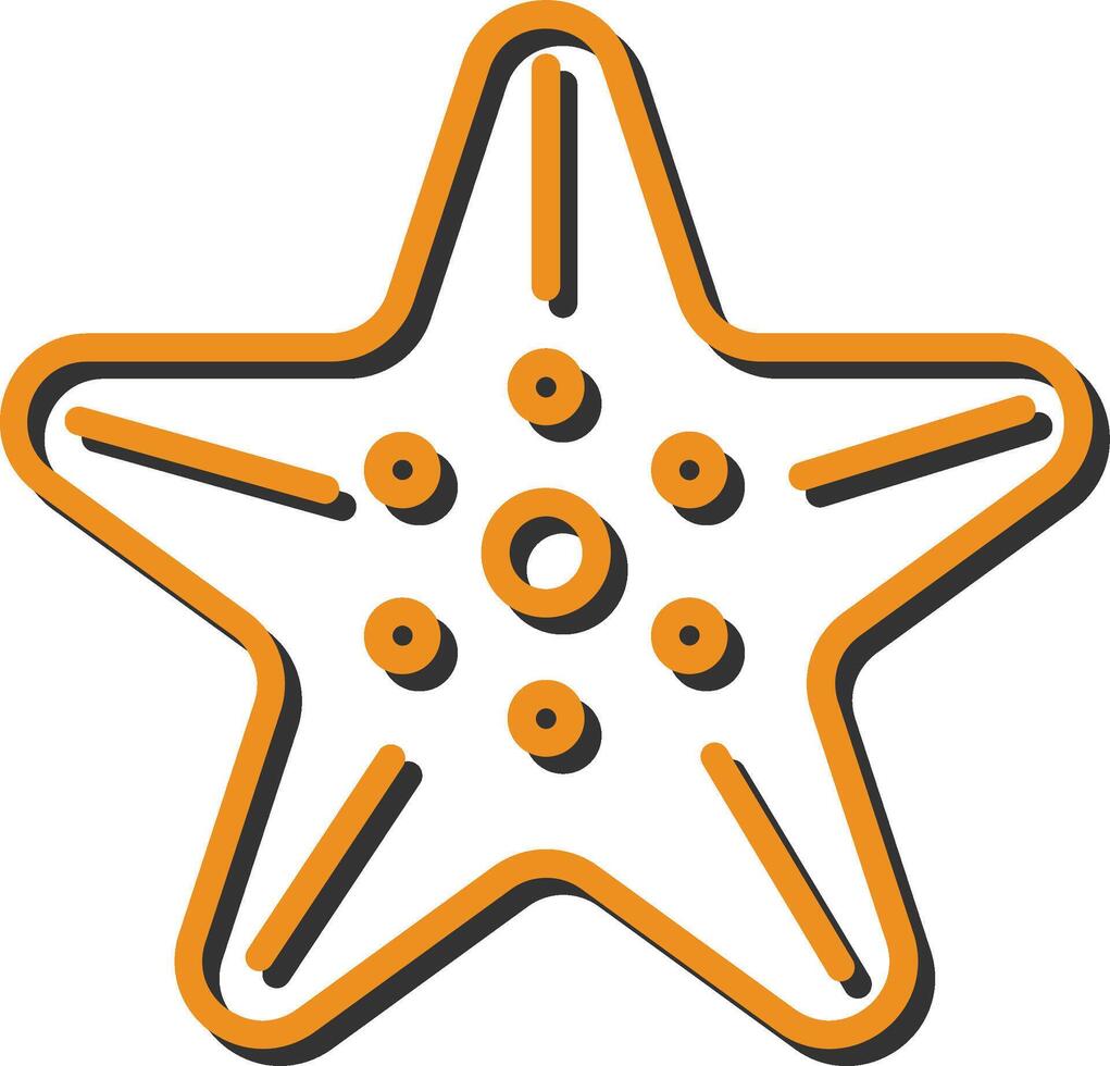 Starfish Vector Icon