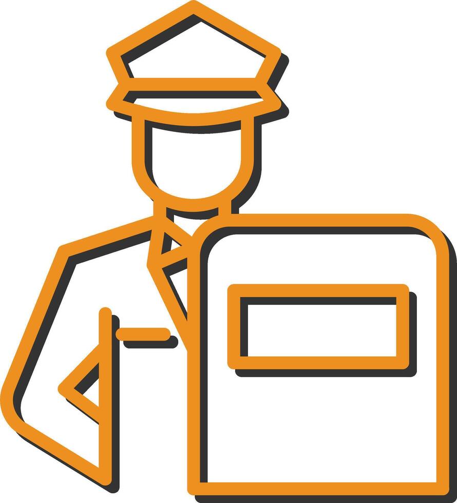 Riot Police Vector Icon