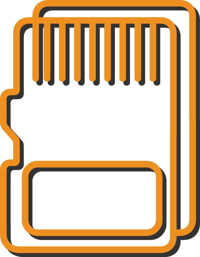 SD Card Vector Icon