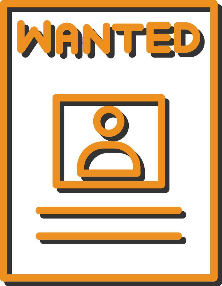 Wanted Poster Vector Icon