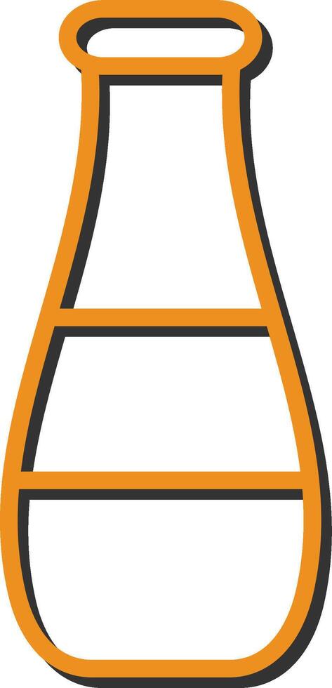 Milk Bottle Vector Icon