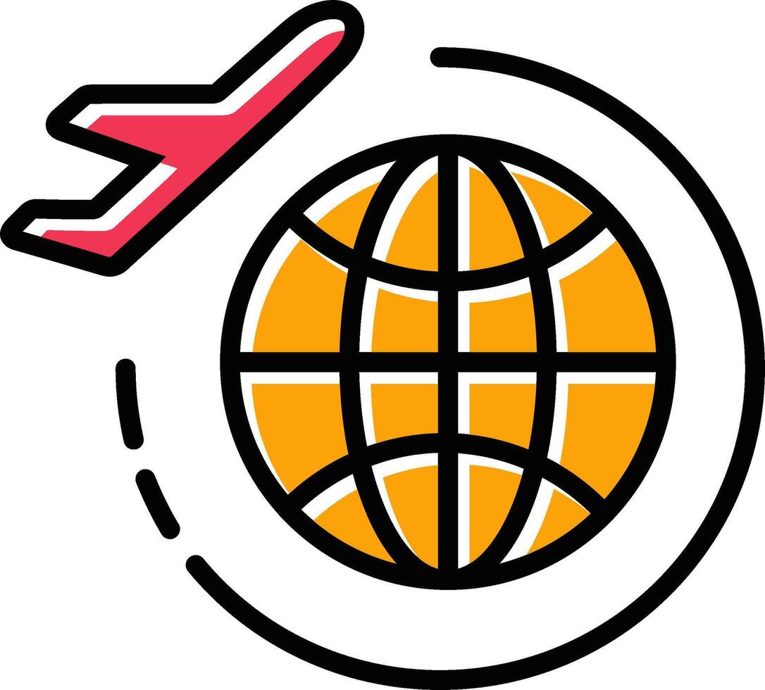 World Tour Vector Icon