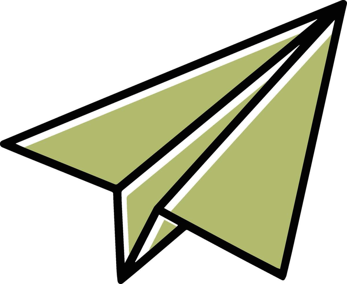 Paper Plane Vector Icon