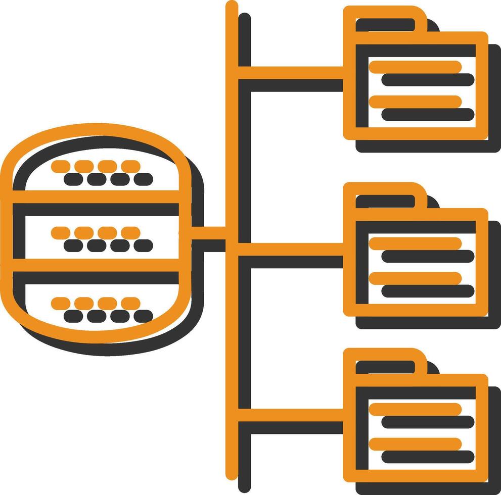 Data Structure Vector Icon