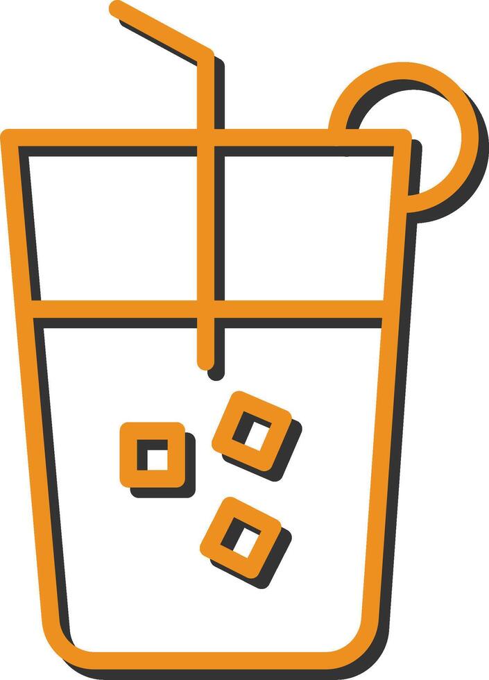 Cold Drink Vector Icon