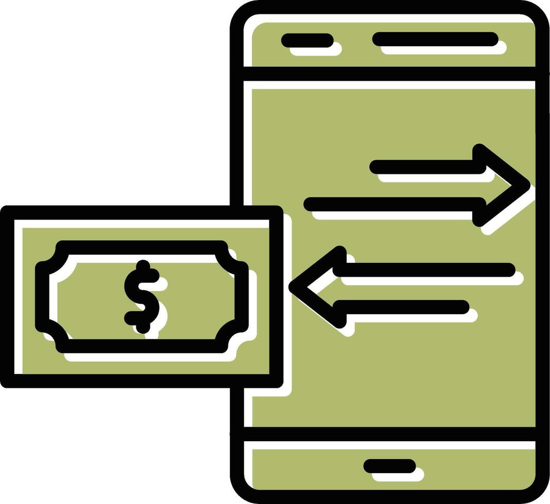 Money Transfer Vector Icon