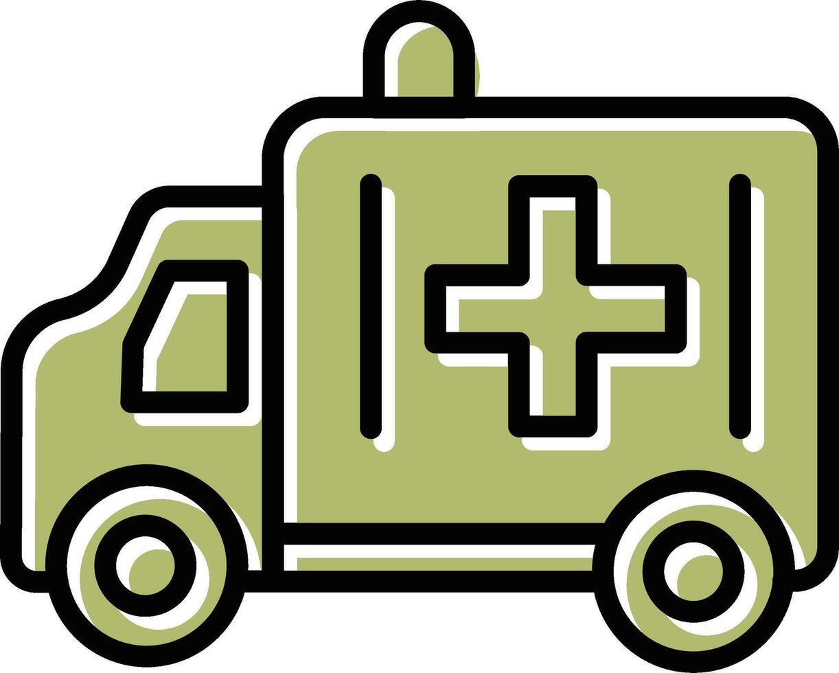 Ambulance Vector Icon