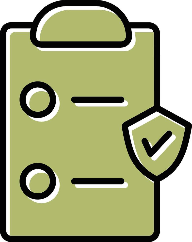 Insurance Policy Vector Icon