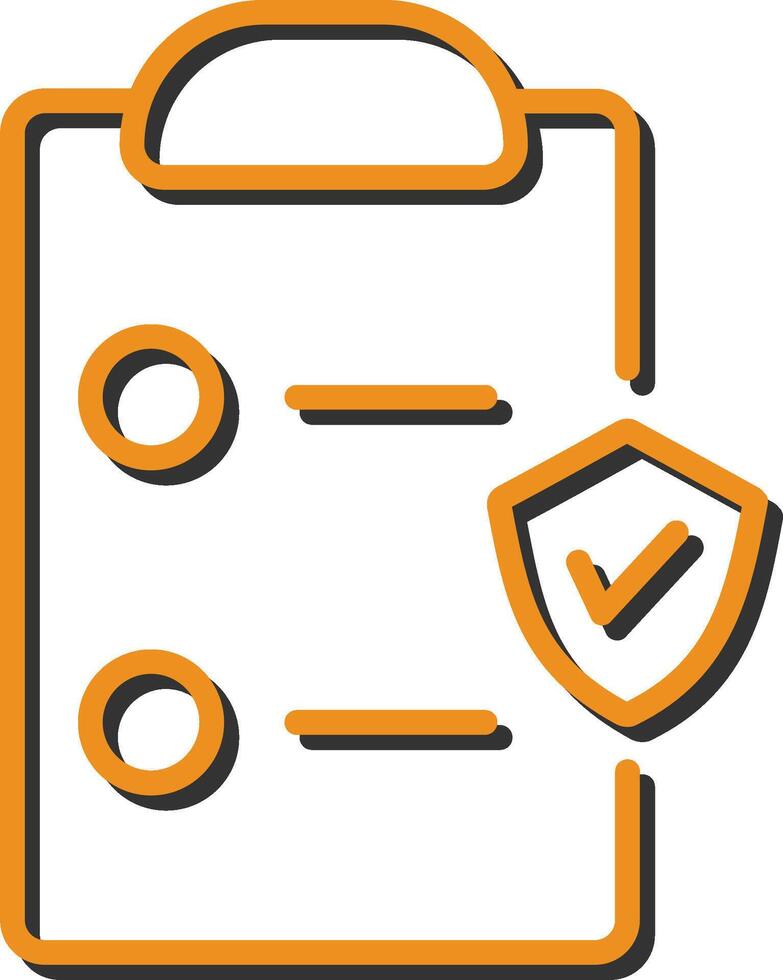 Insurance Policy Vector Icon