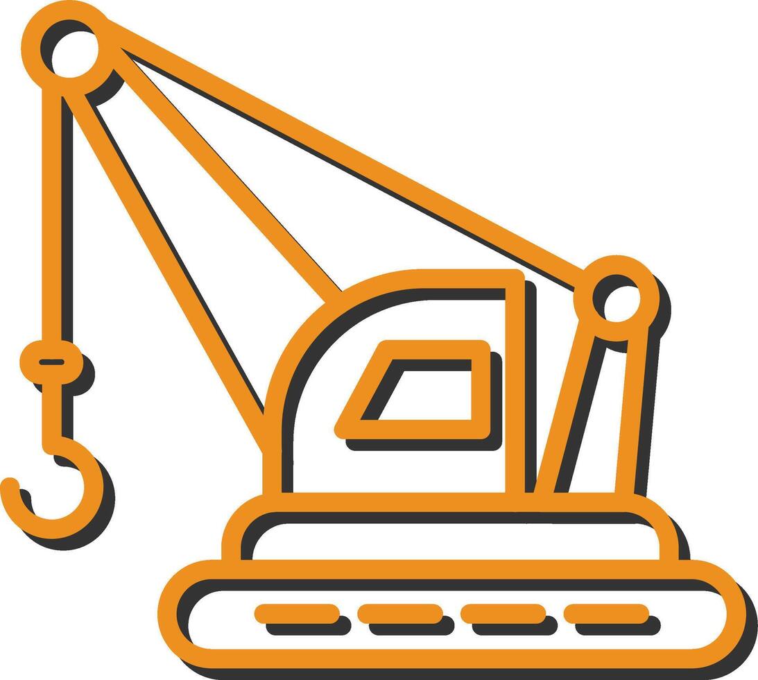 Crane I Vector Icon