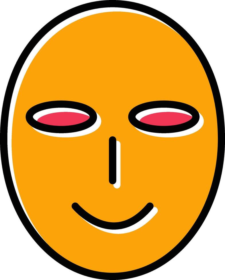 Ancient Face Mask Vector Icon