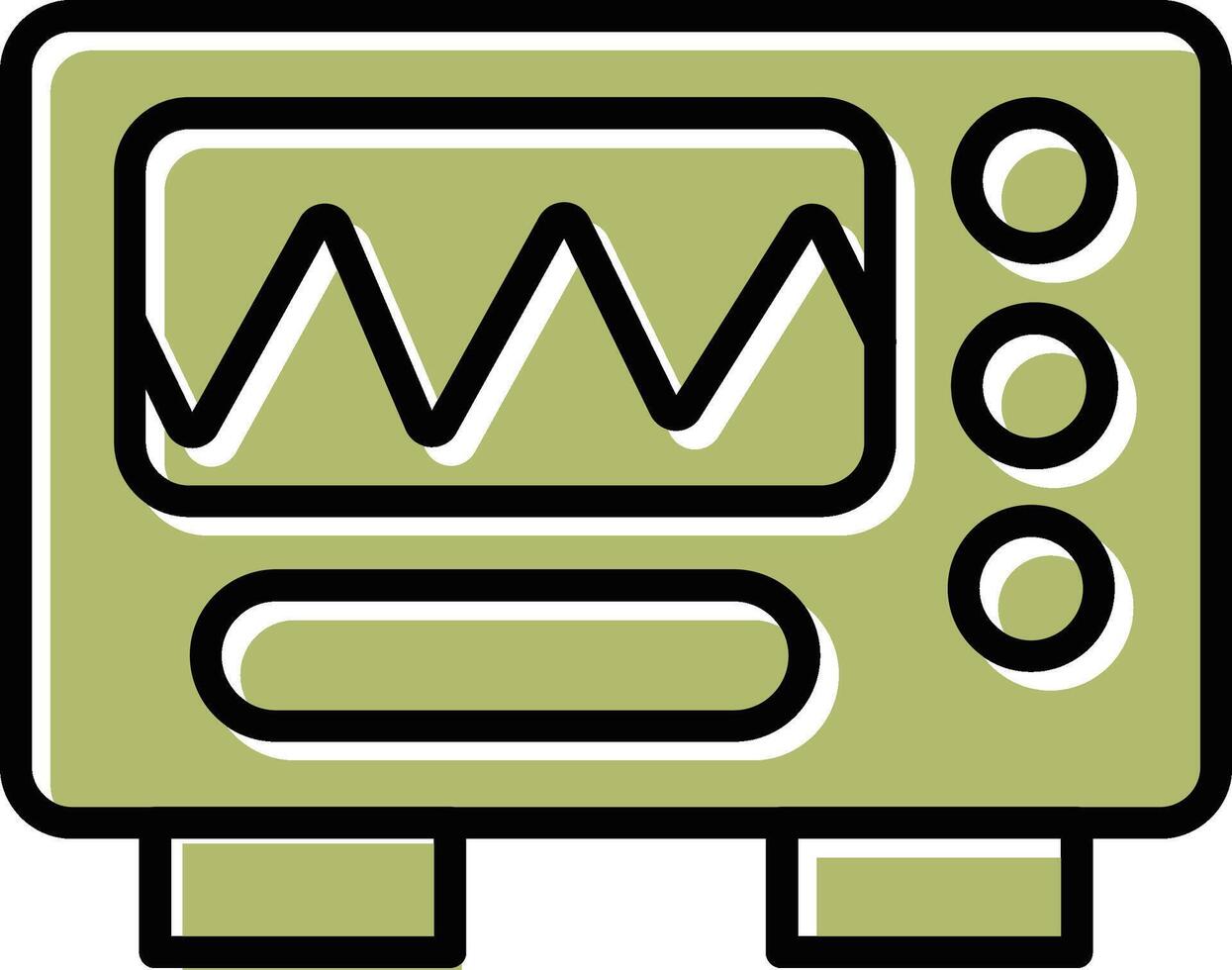 Oscilloscope Vector Icon