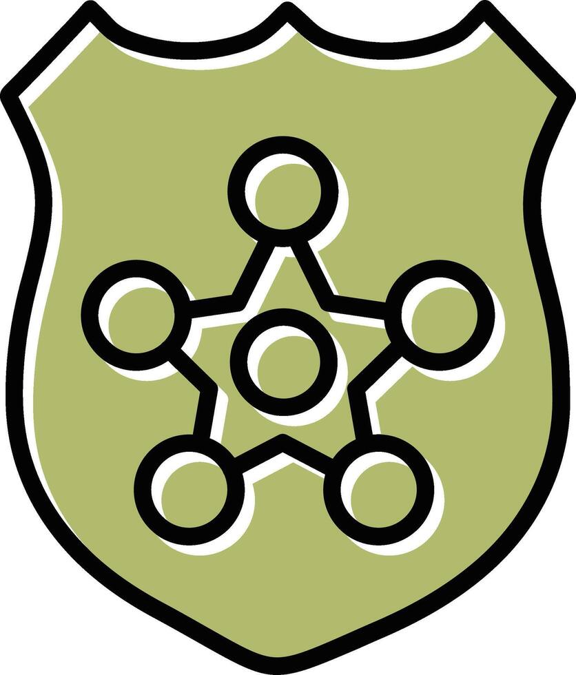 Police Badge II Vector Icon