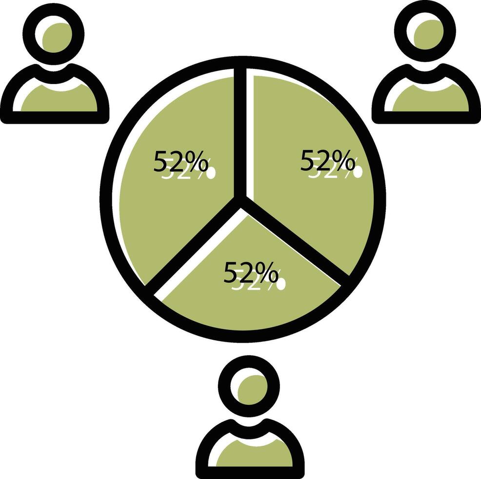 Candidate Stats Vector Icon