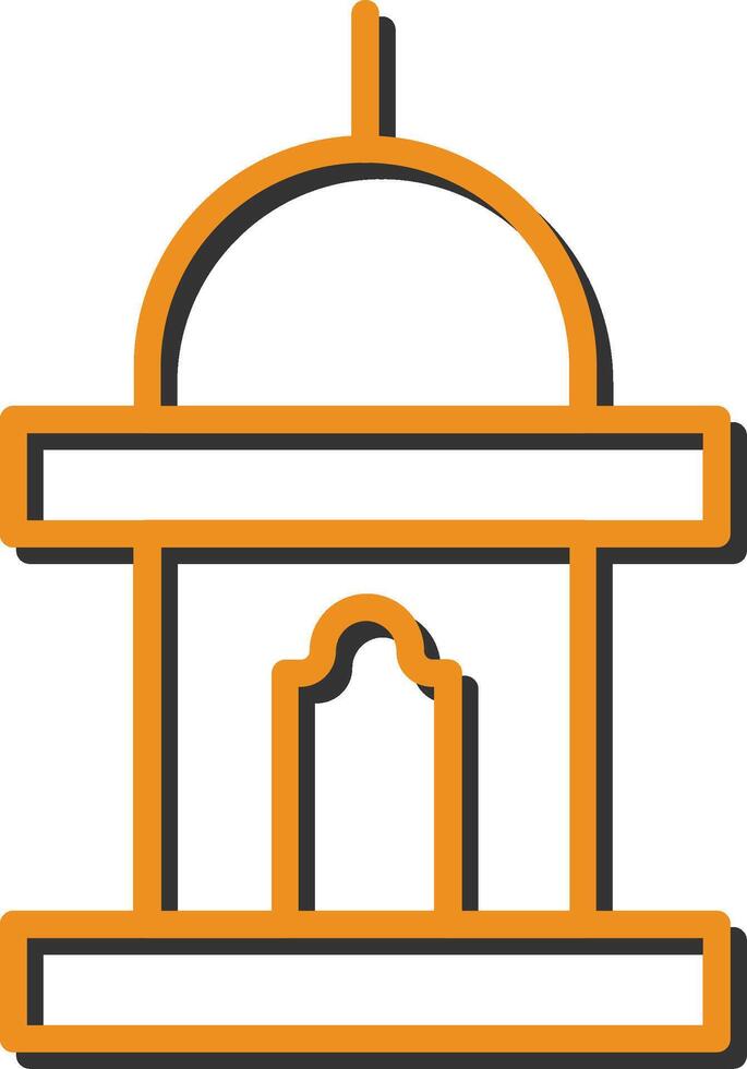 Mimbar Vector Icon