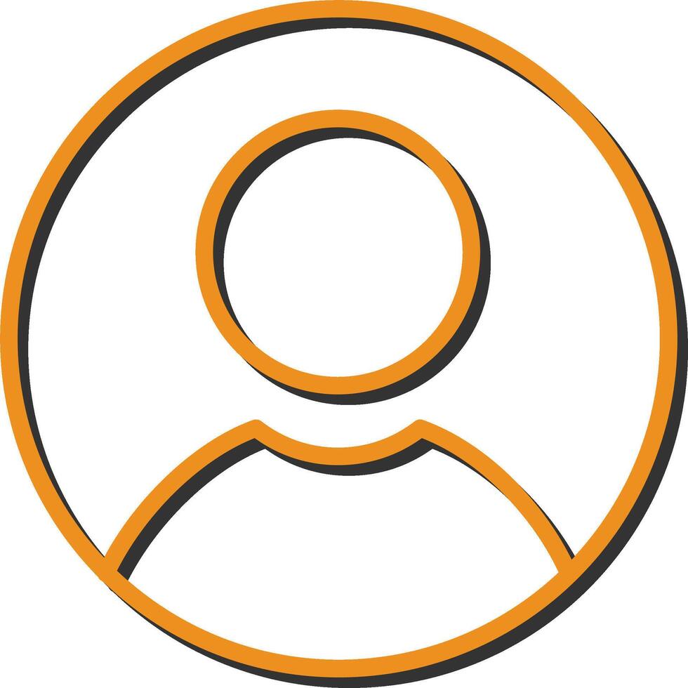 Male Profile Vector Icon
