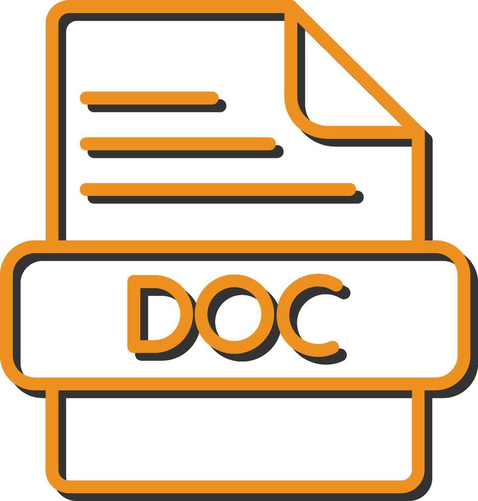 DOC Vector Icon