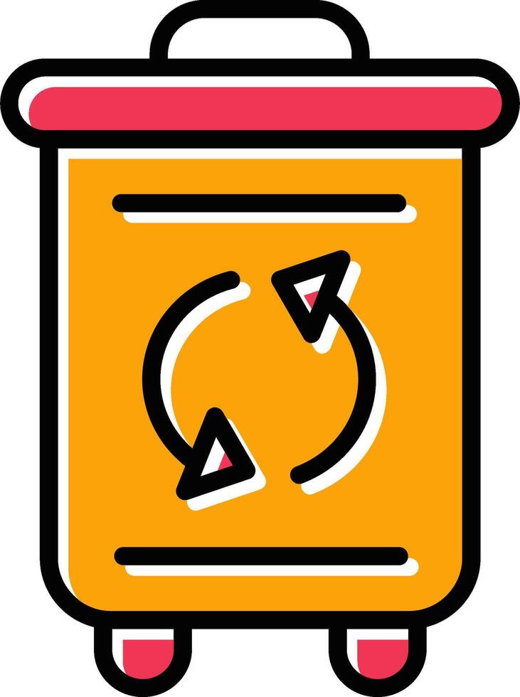 Recycle Bin Vector Icon