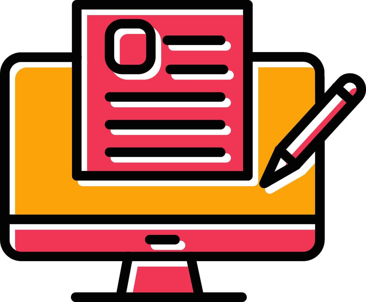 Blog Vector Icon