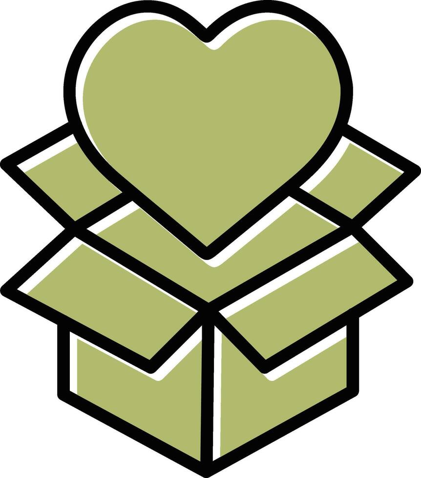 icono de vector de corazón