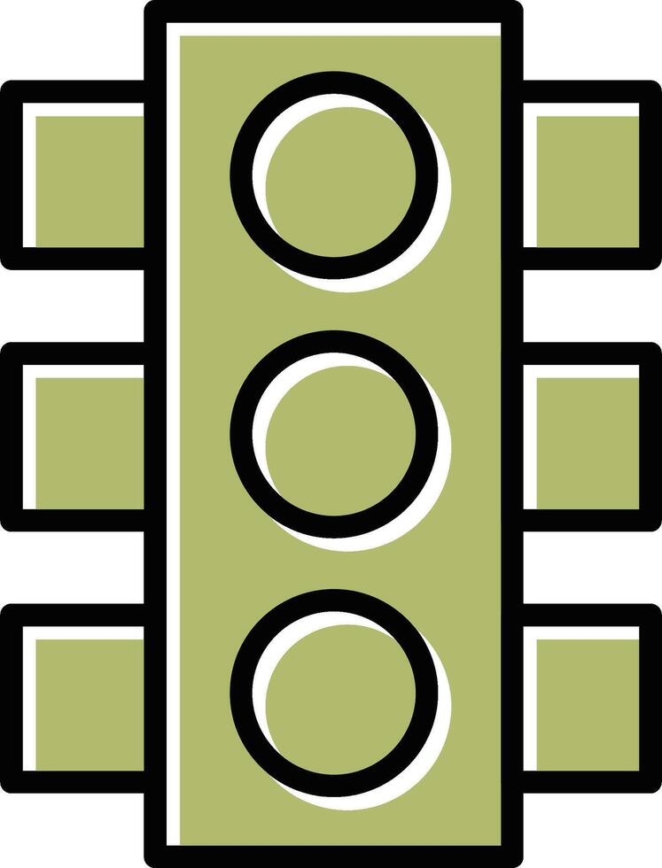 Traffic Light Vector Icon